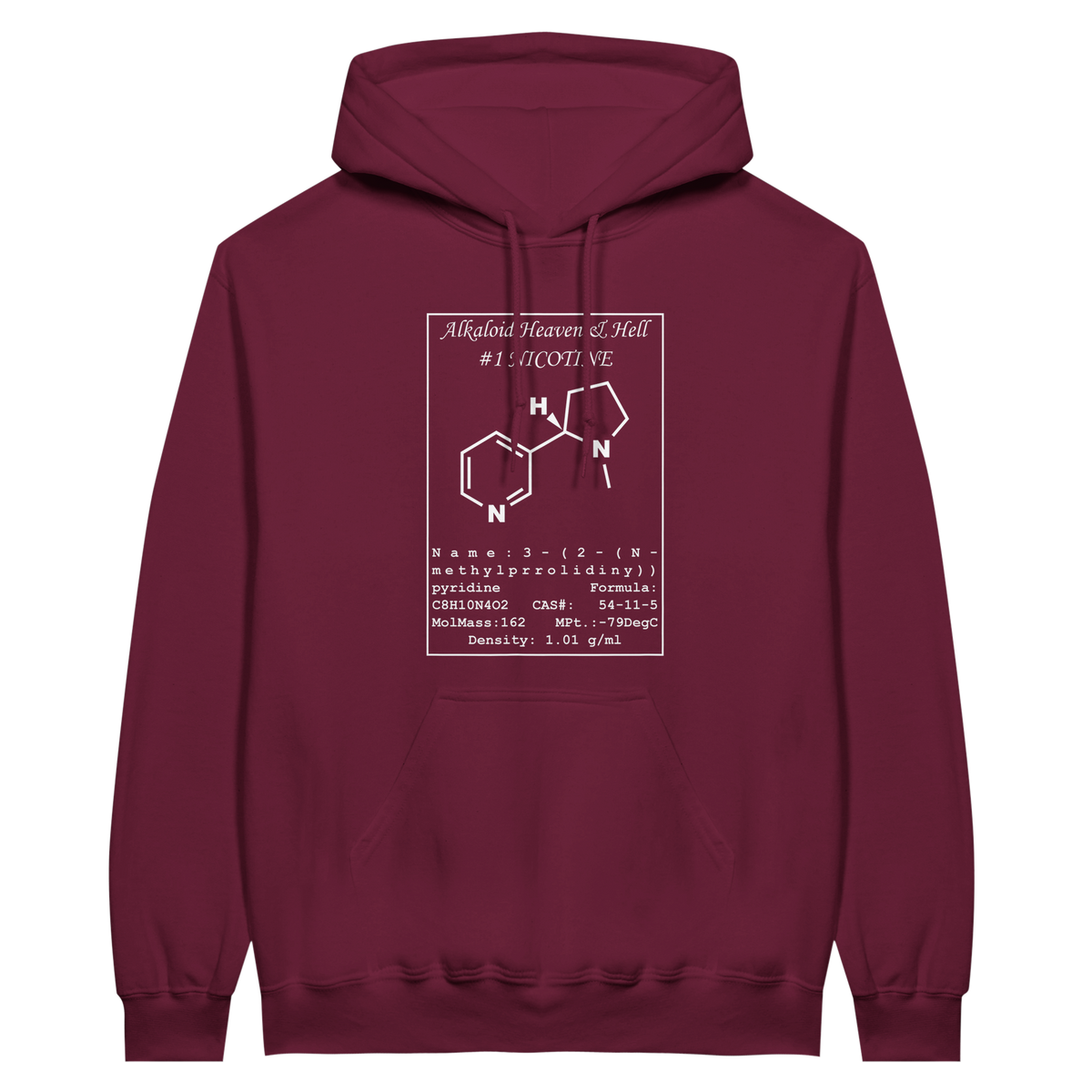 Nicotine Structural Formula | Hoodie