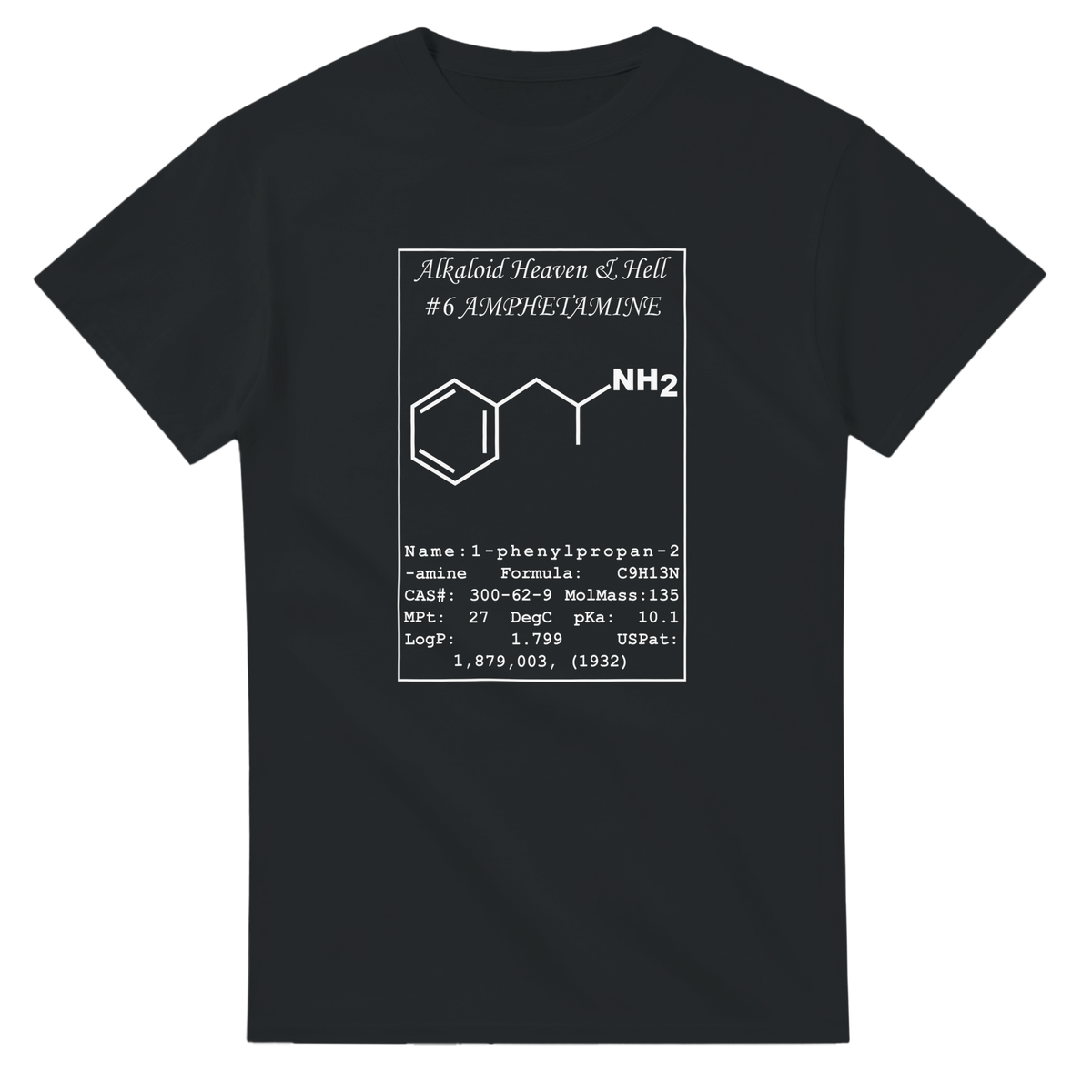 Amphetamine Structural Formula | T-Shirt