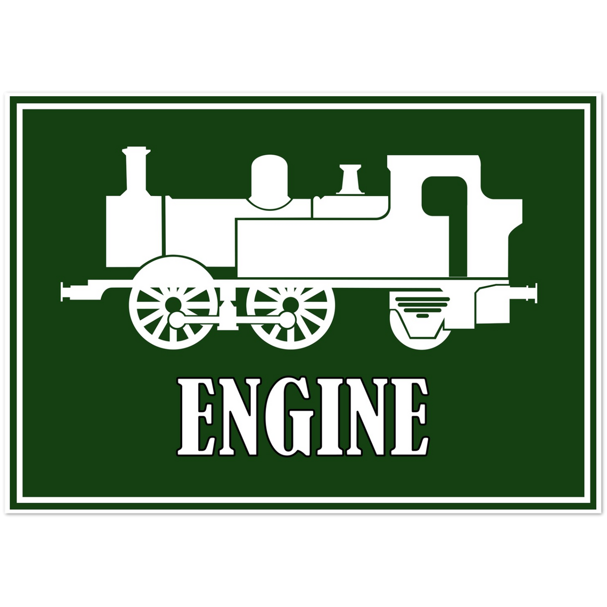 Engine | Pack of 10 Greeting Cards