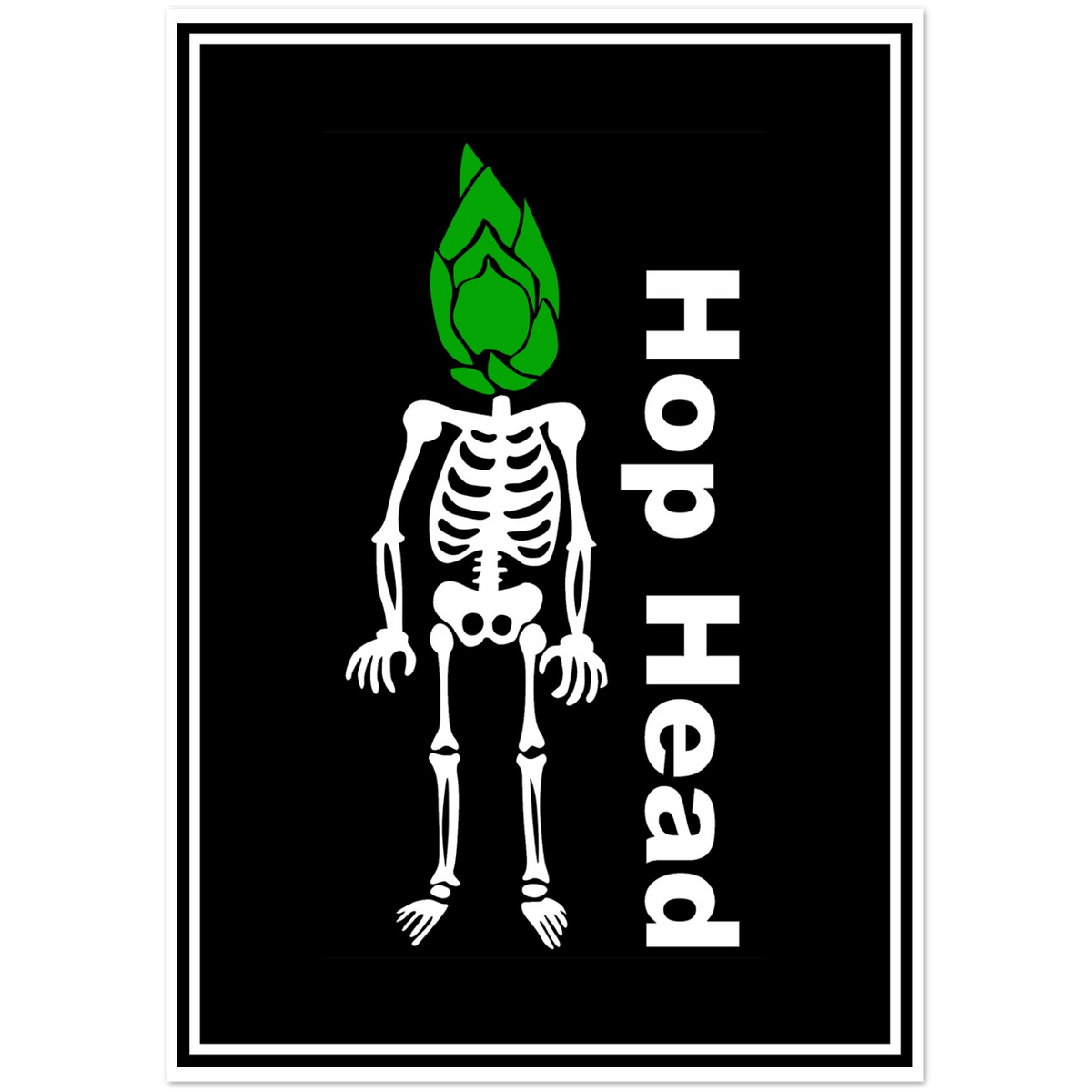 Hop Head | Pack of 10 Greeting Cards
