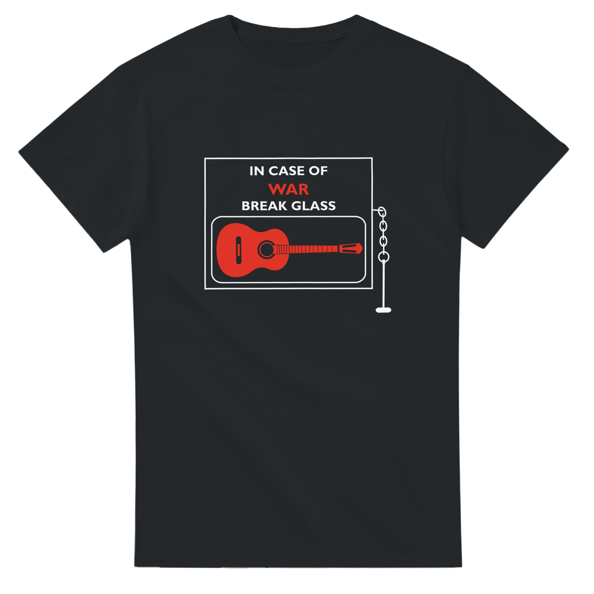 In Case of War Guitar | T-Shirt