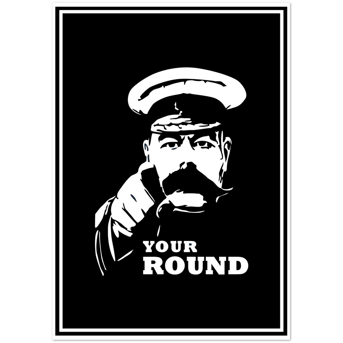 Your Round | Pack of 10 Greeting Cards