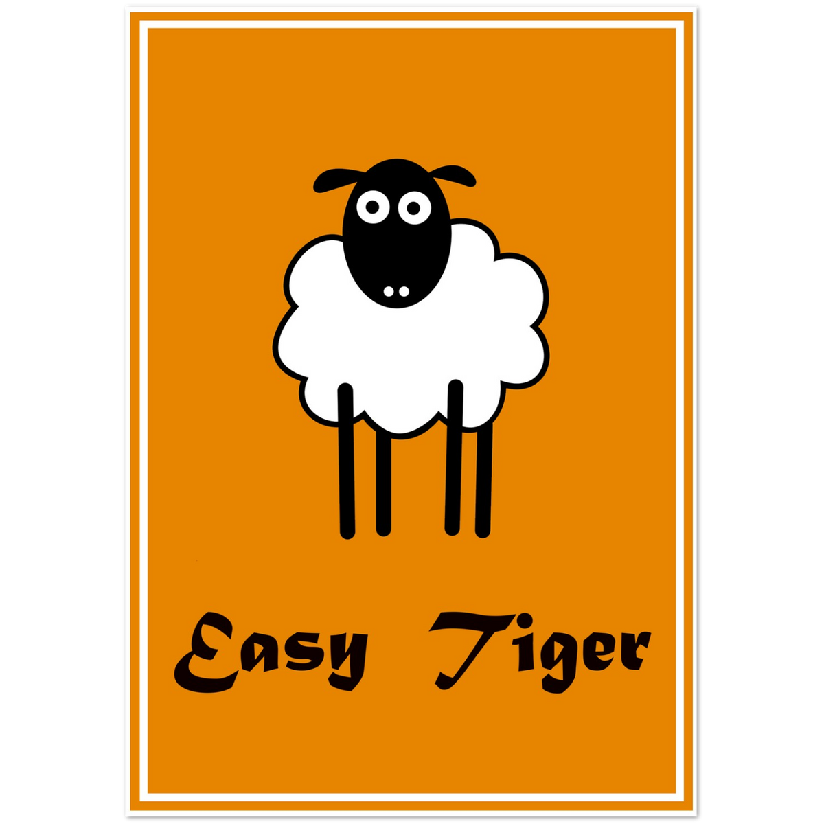 Easy Tiger | Pack of 10 Greeting Cards