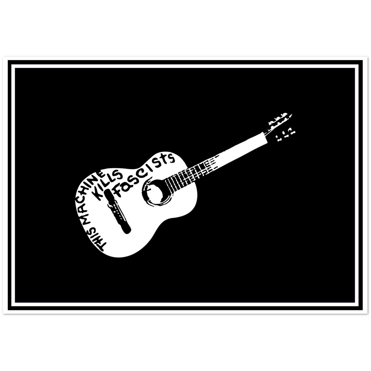 Woody Guitar | Pack of 10 Greeting Cards