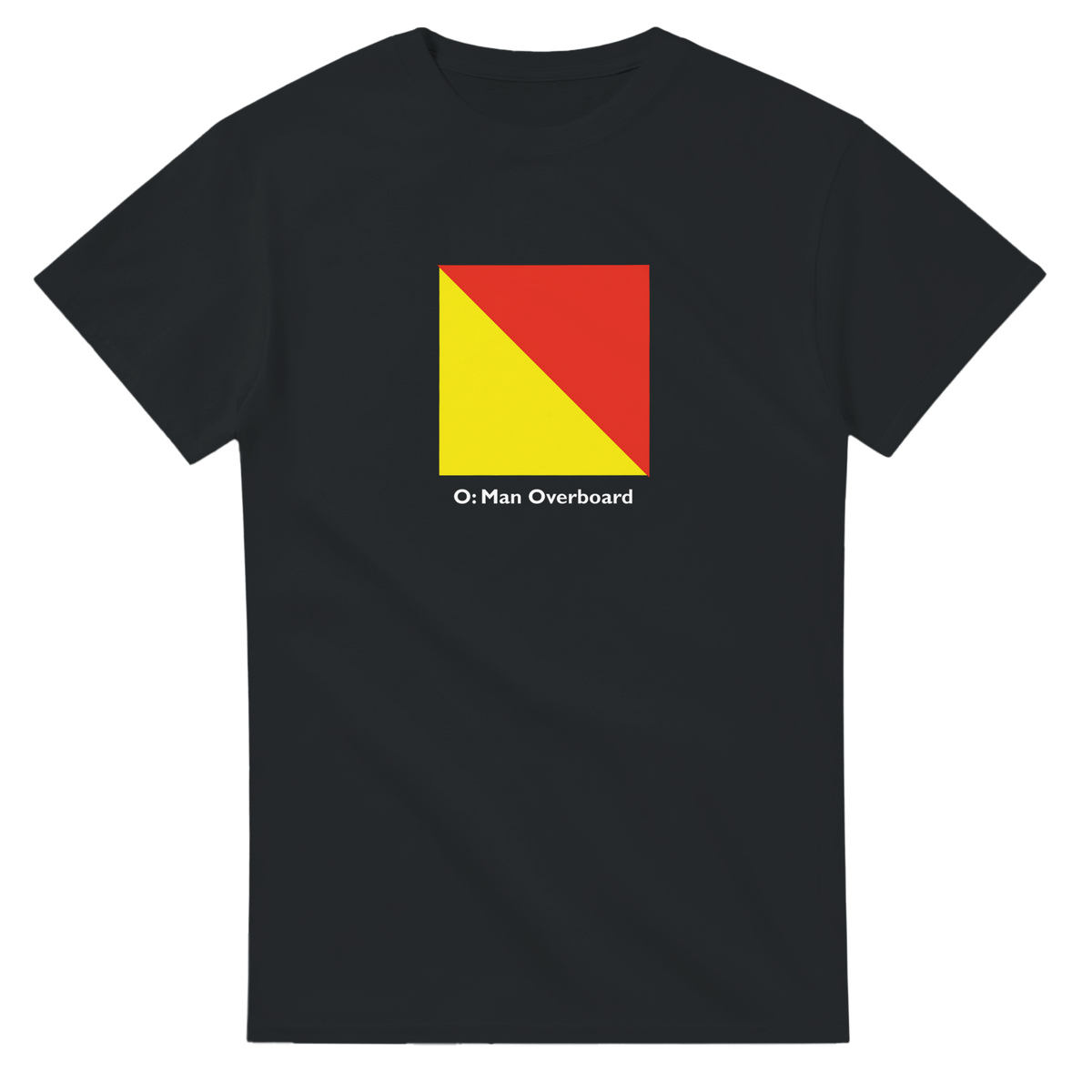 Shipping Flag Man Overboard | T-Shirt