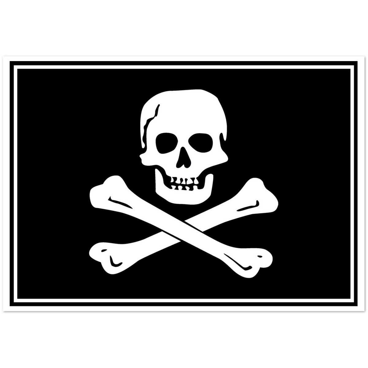 Jolly Roger Pirate | Pack of 10 Greeting Cards