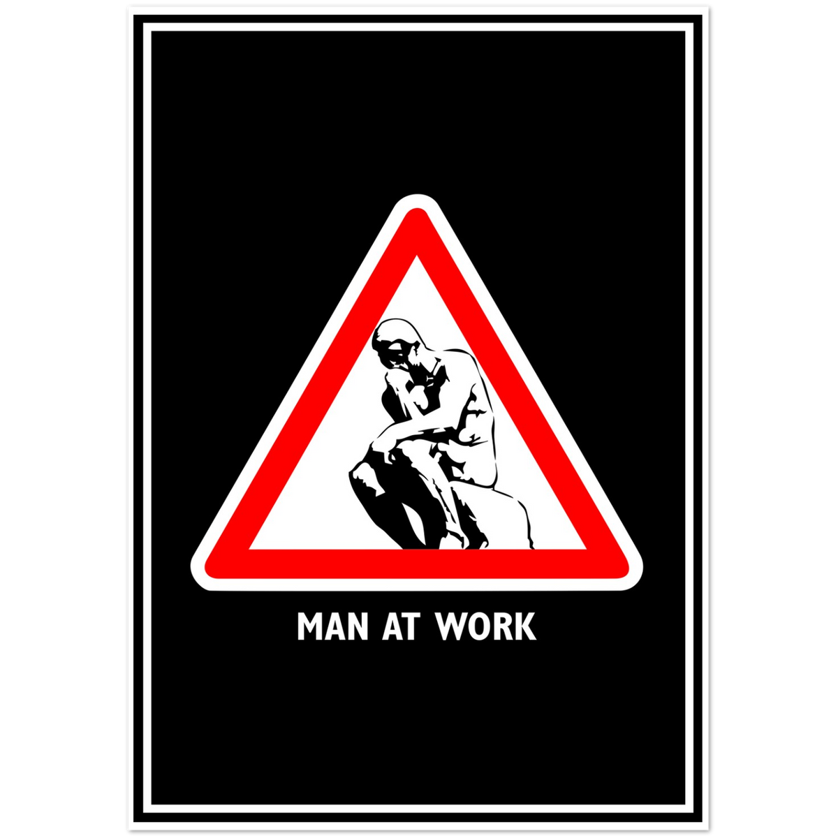 Man At Work | Pack of 10 Greeting Cards