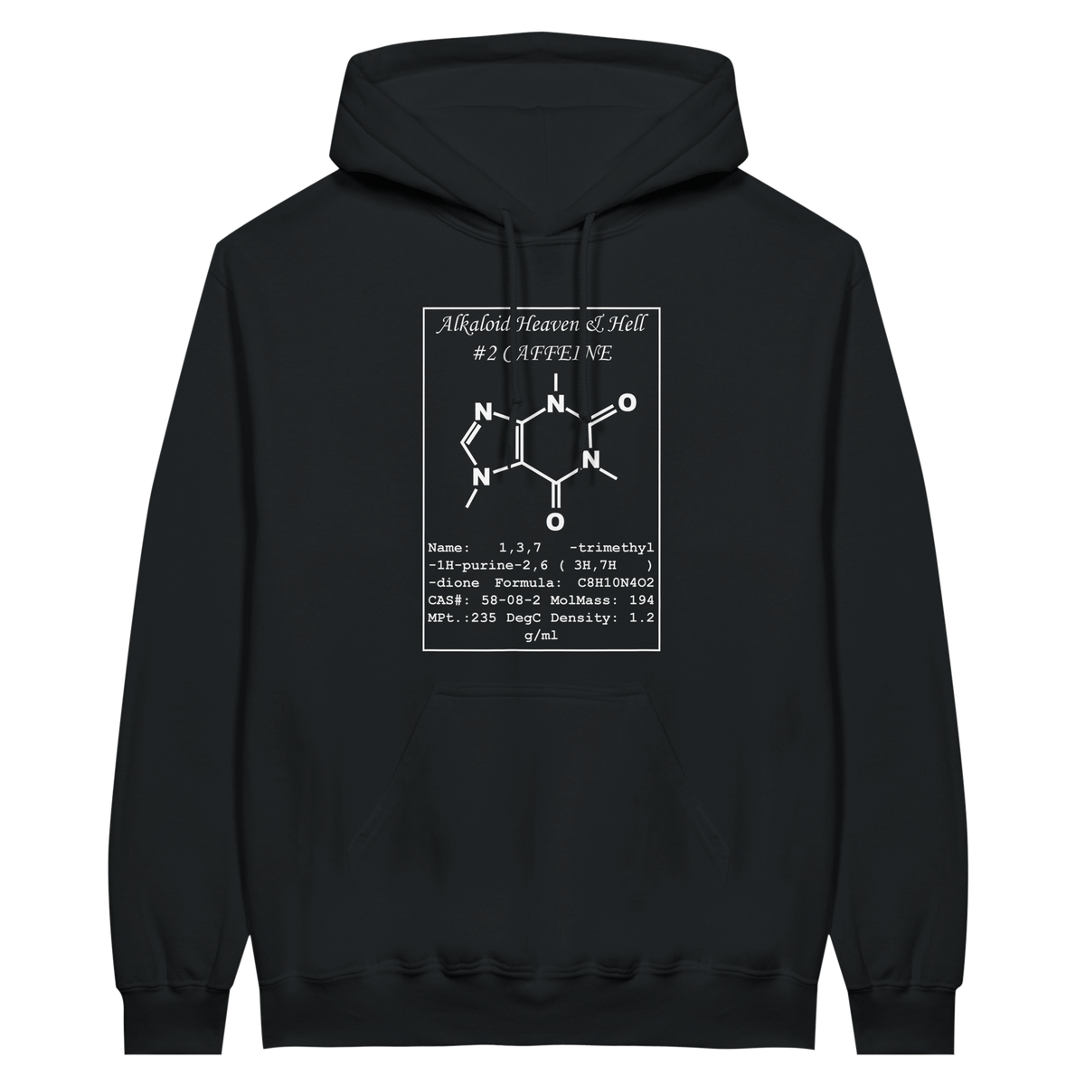 Caffeine Structural Formula | Hoodie