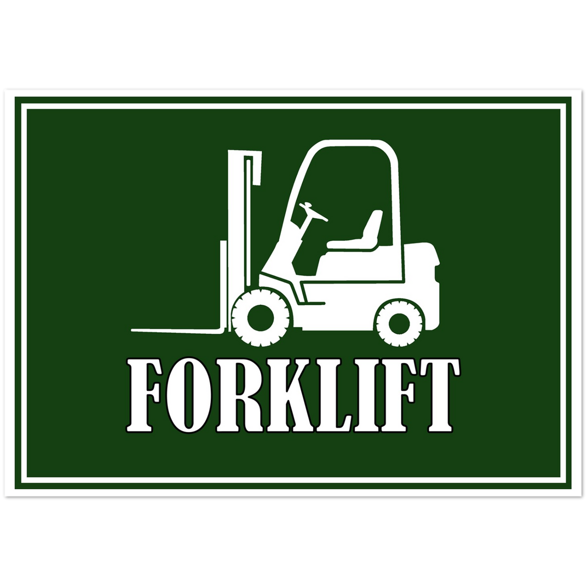 Forklift | Pack of 10 Greeting Cards