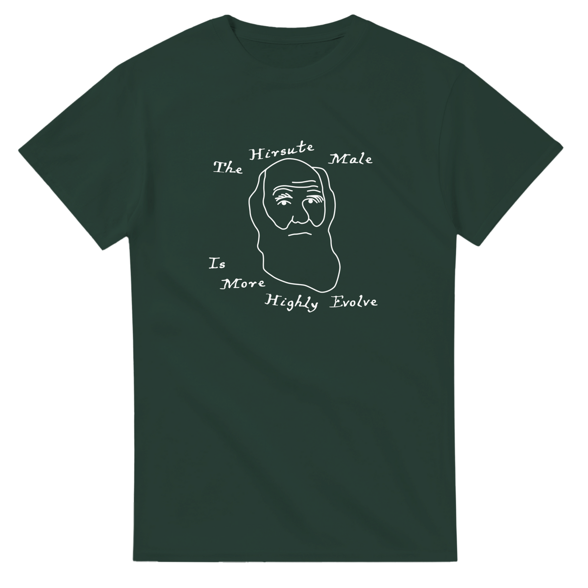 Hirsute Male Evolve | T-Shirt