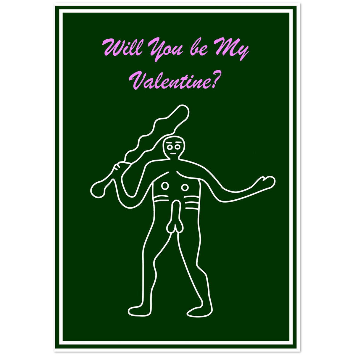 Dorset Man Valentine | Pack of 10 Greeting Cards