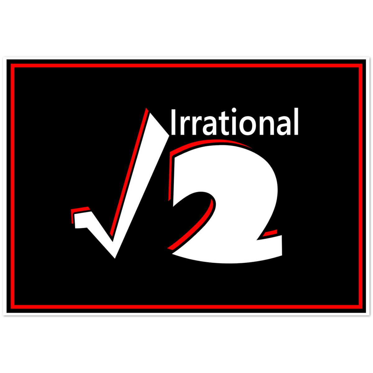 Irrational | Pack of 10 Greeting Cards