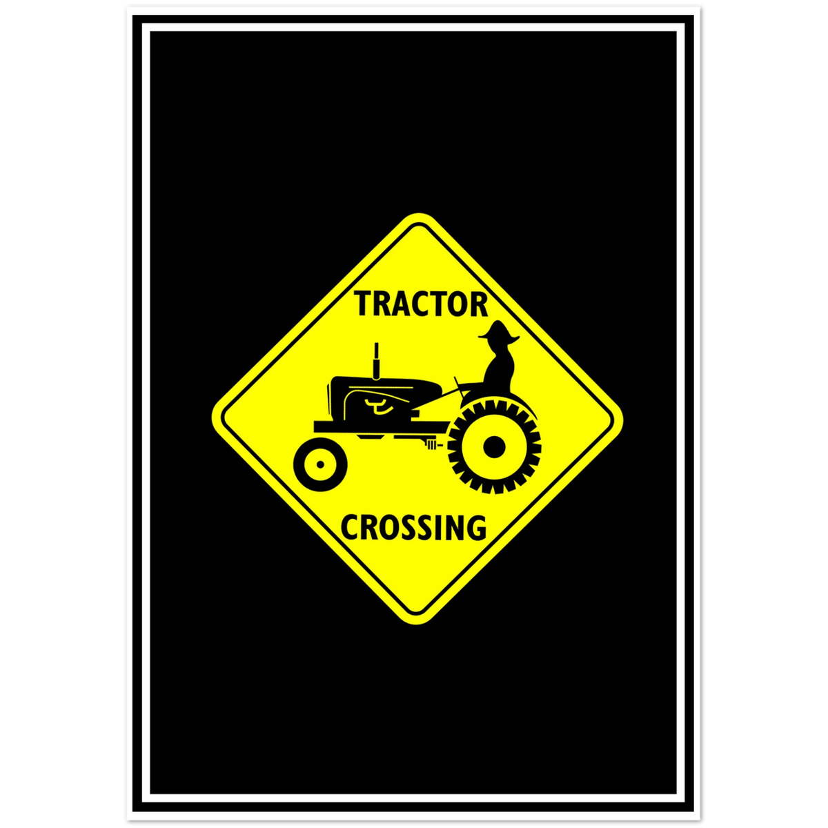 Tractor Crossing | Pack of 10 Greeting Cards