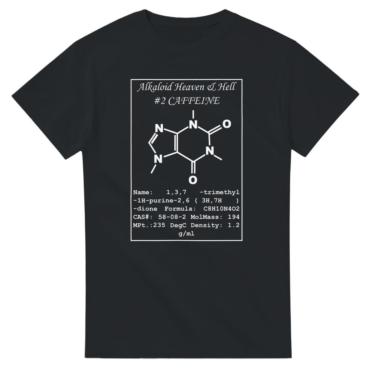 Caffeine Structural Formula | T-Shirt