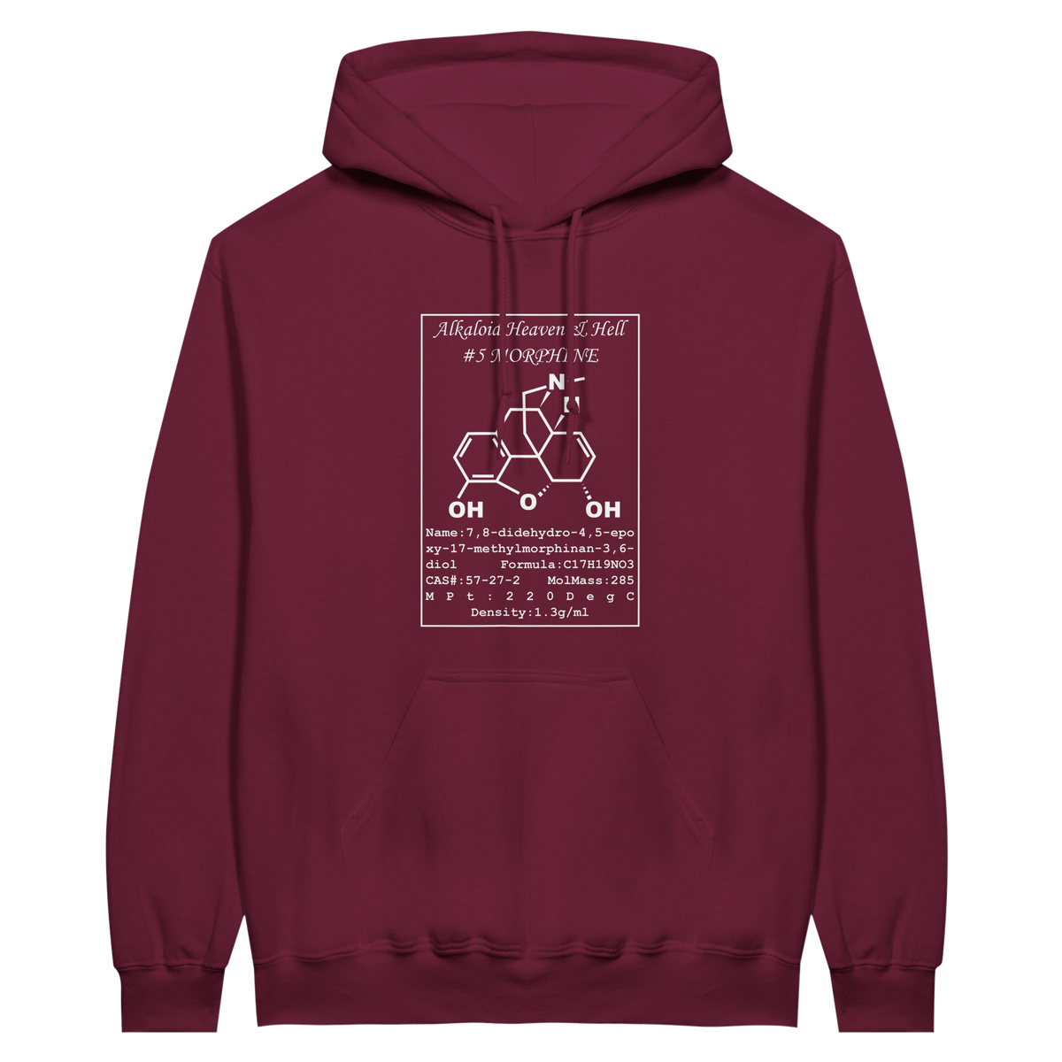 Morphine Structural Formula | Hoodie