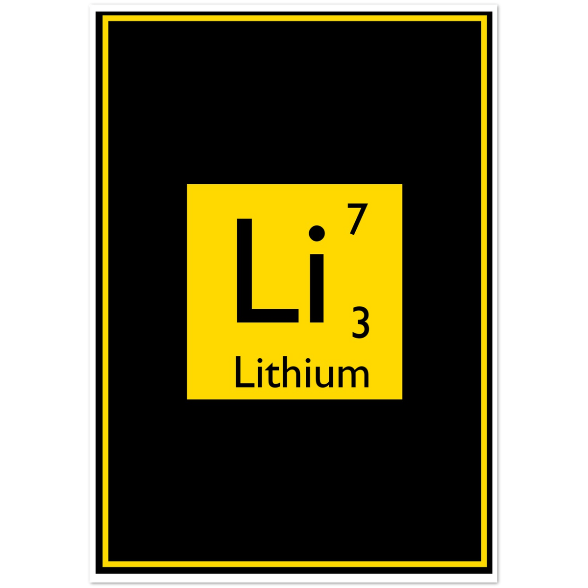 Lithium | Pack of 10 Greeting Cards