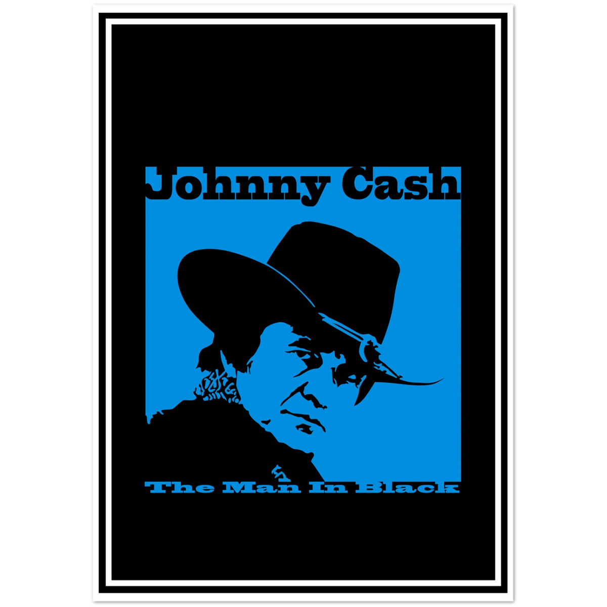 Johnny Cash Man In Black | Pack of 10 Greeting Cards